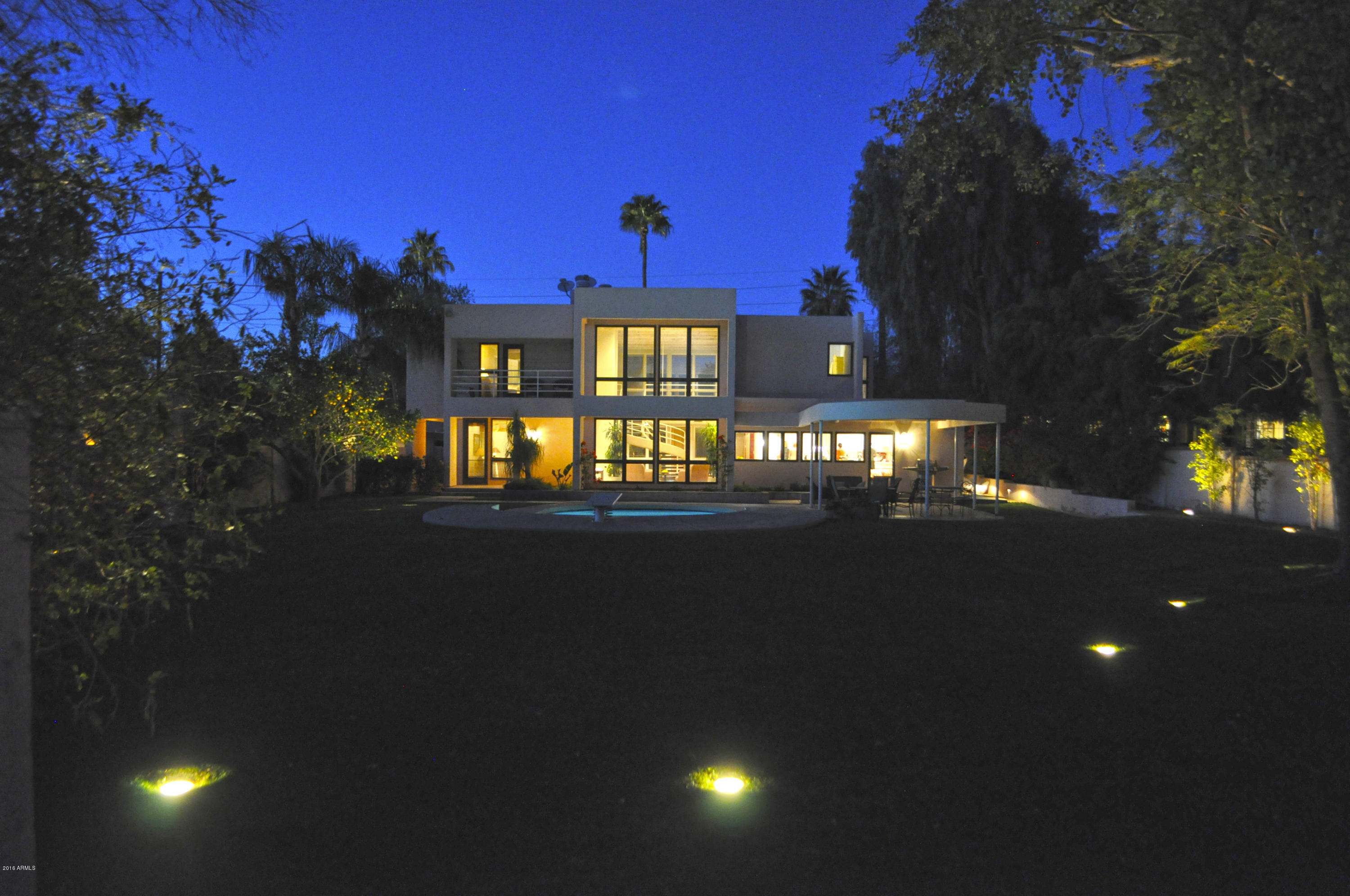 2045 East Bethany Home Road Phoenix, AZ 85016 - Photo 29 of 30 Backyard at Night
