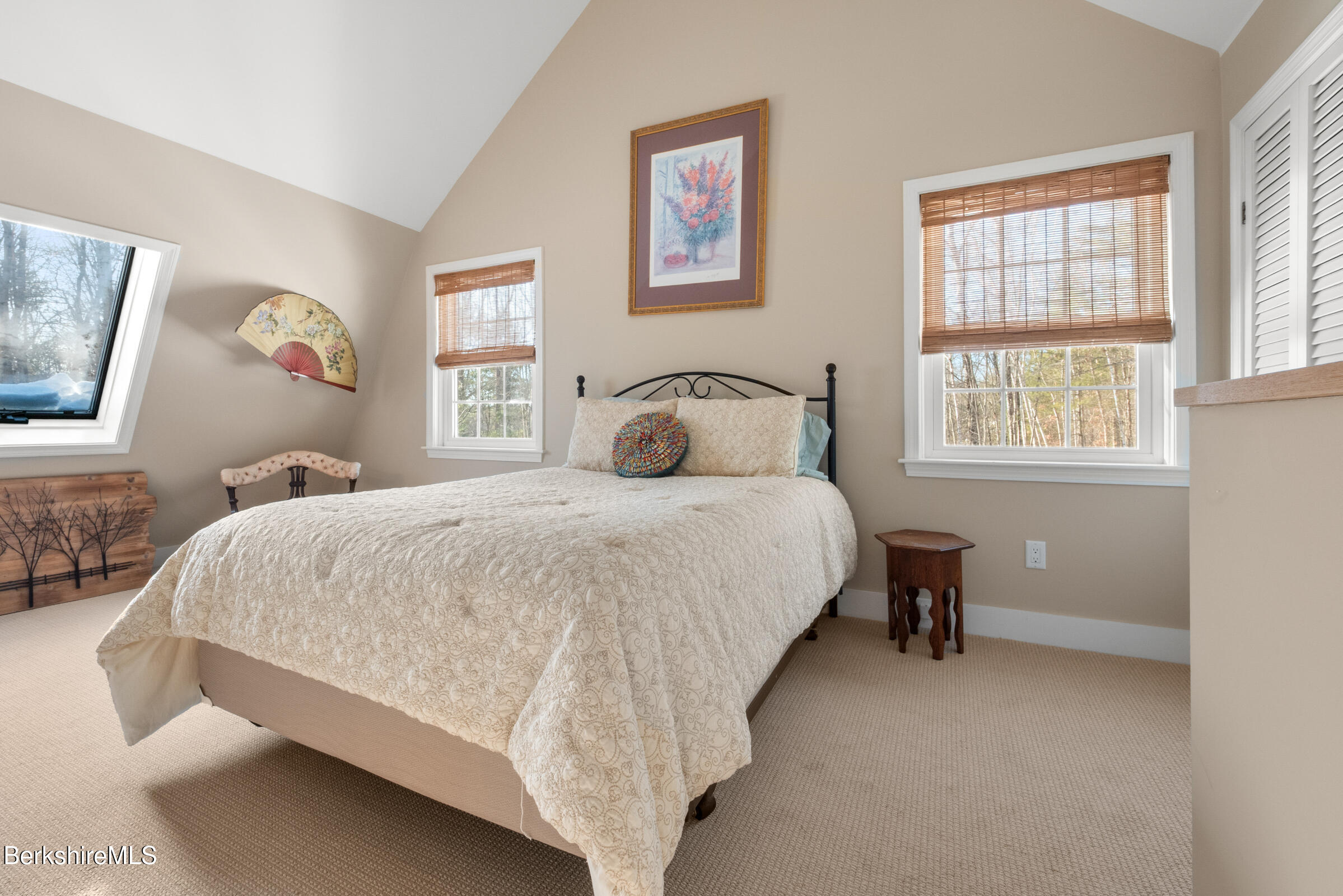 594 Shunpike Road Sheffield, MA 01222 - Photo 18 of 52 a bedroom with a bed and a window