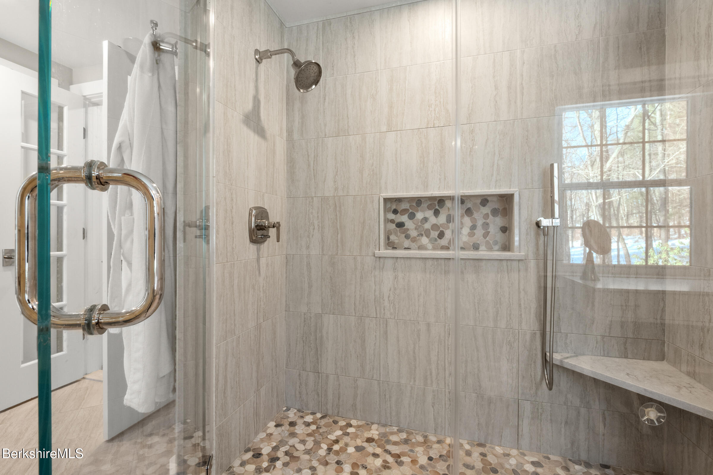 594 Shunpike Road Sheffield, MA 01222 - Photo 21 of 52 a bathroom with a shower