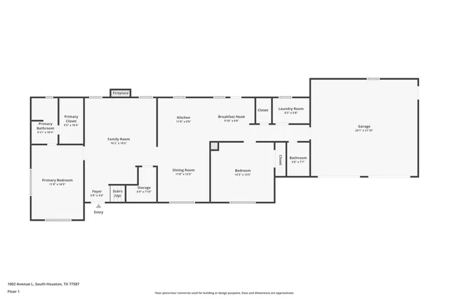 $297,000 | 1002 Avenue L, South Houston, TX 77587