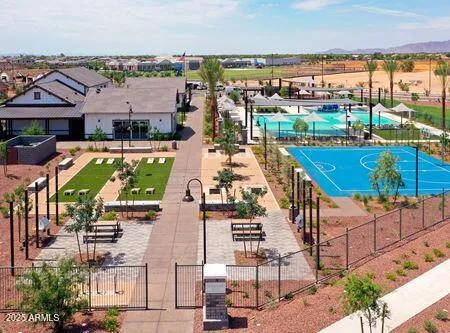 a view of a patio with table and chairs