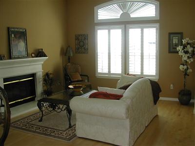 1461 Hawk Crest Place Santa Rosa, CA 95409 - Photo 3 of 9 a living room with furniture and a fireplace