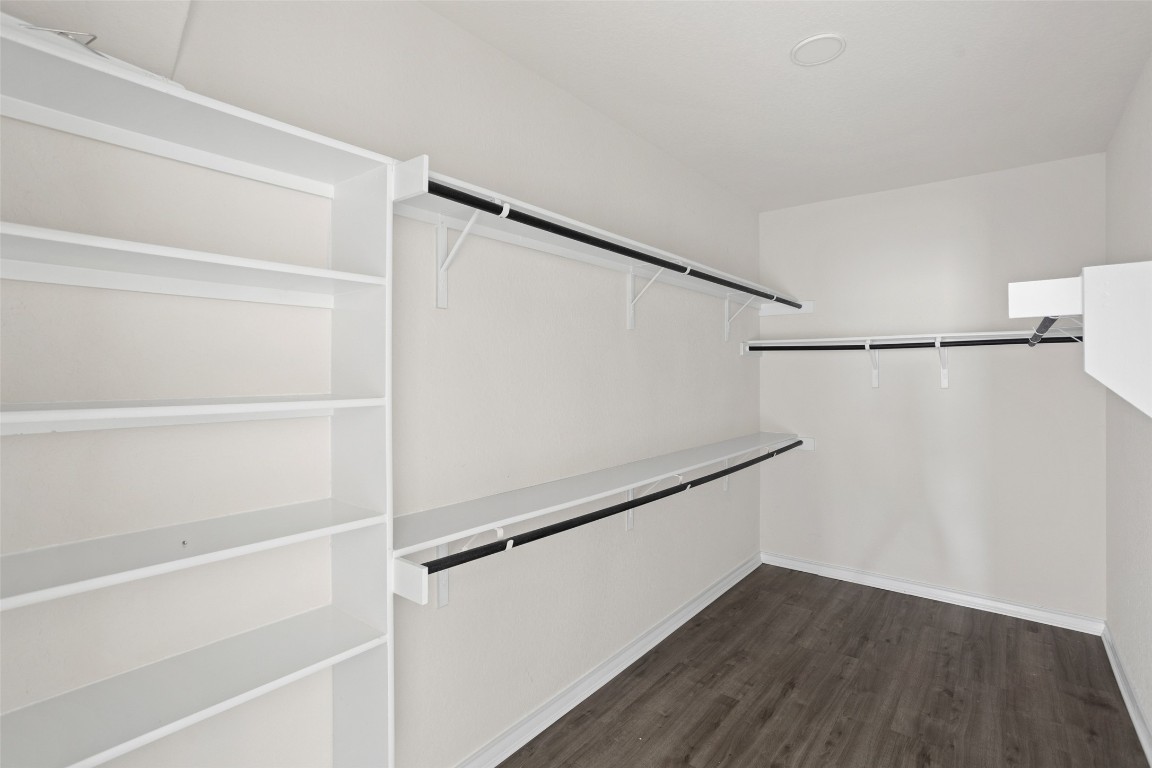 3409 Copper Acres Bulverde, TX 78163 - Photo 14 of 23 a view of an empty walk in closet