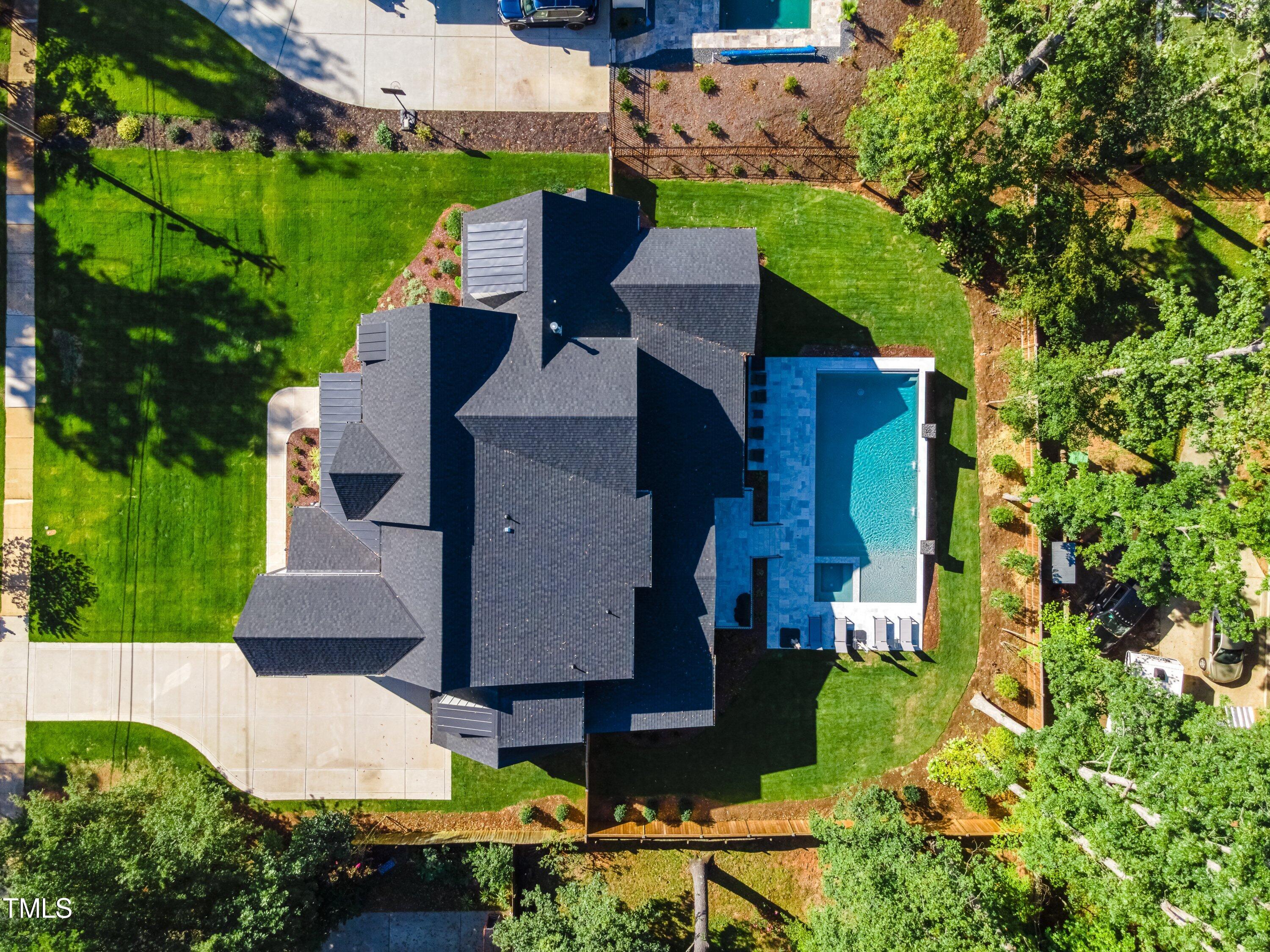 1022 Shelley Road Raleigh, NC 27609 - Photo 5 of 58 Shelley-Drone 1