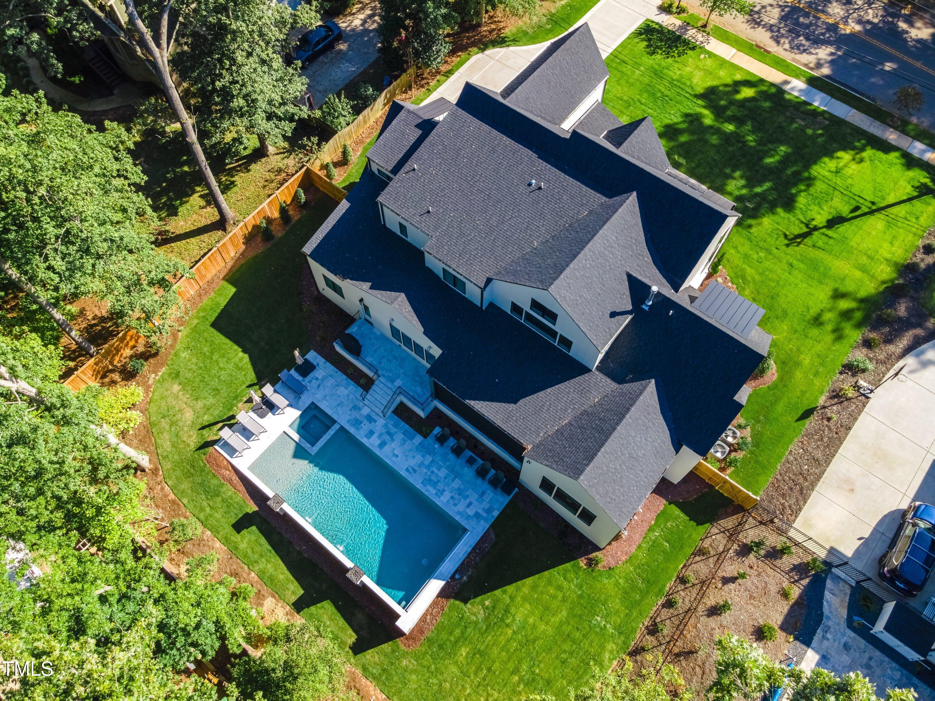 1022 Shelley Road Raleigh, NC 27609 - Photo 56 of 58 Shelley-Drone 2