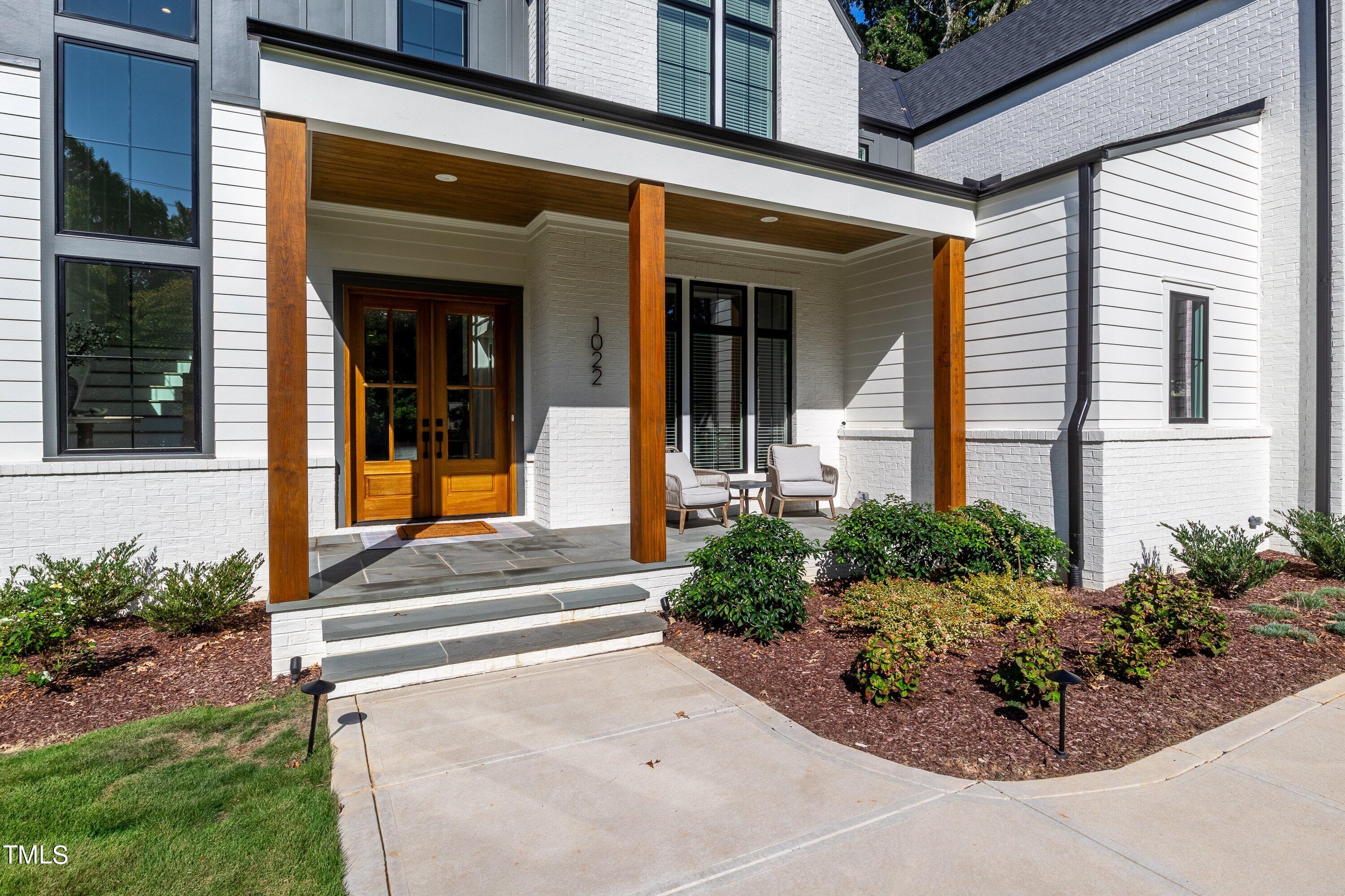 1022 Shelley Road Raleigh, NC 27609 - Photo 6 of 58 Shelley-Front Porch