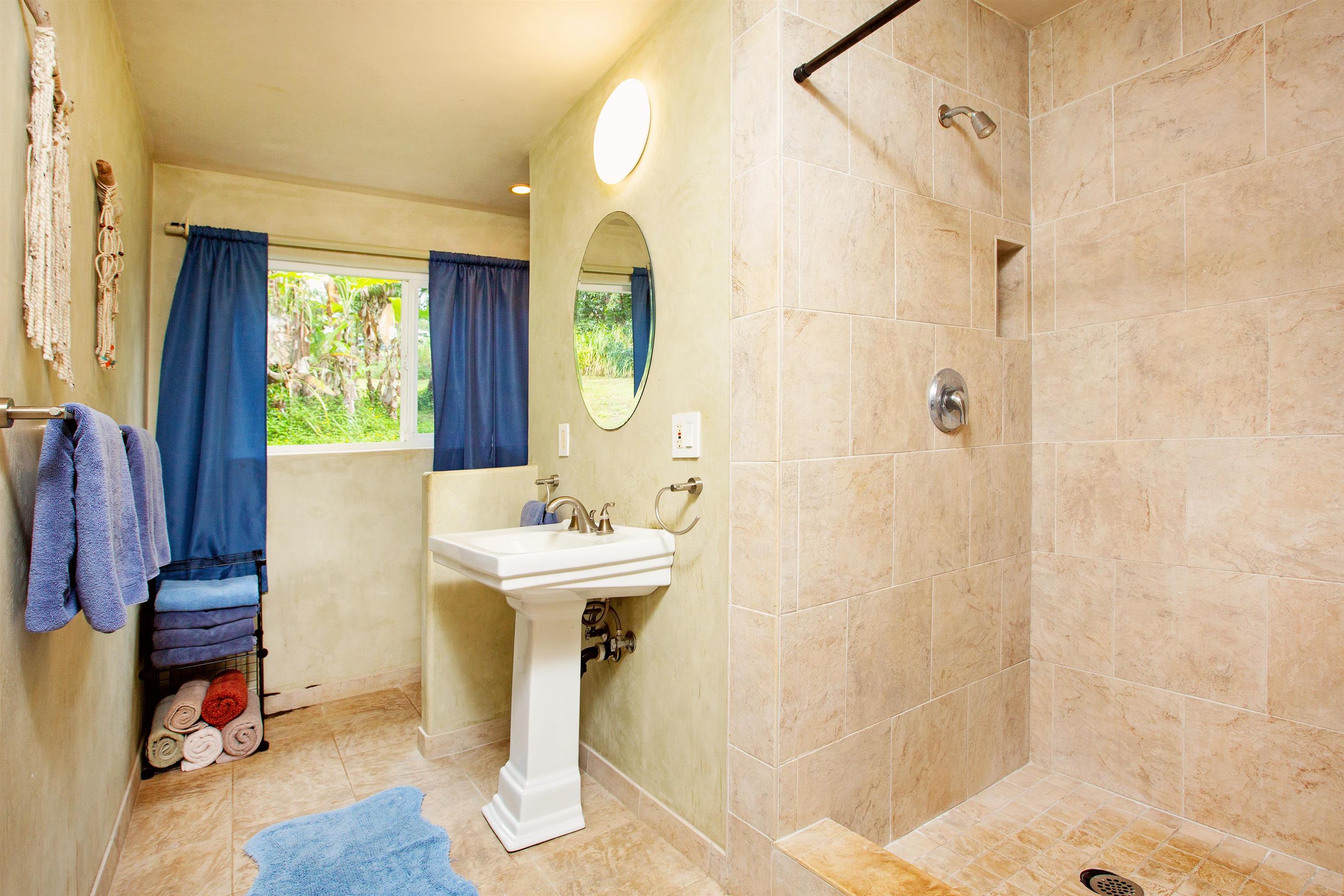 4509 Opana Place Haiku, HI 96708 - Photo 20 of 26 a bathroom with a sink a toilet and shower
