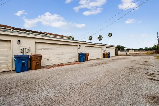 a view of a house with a outdoor space