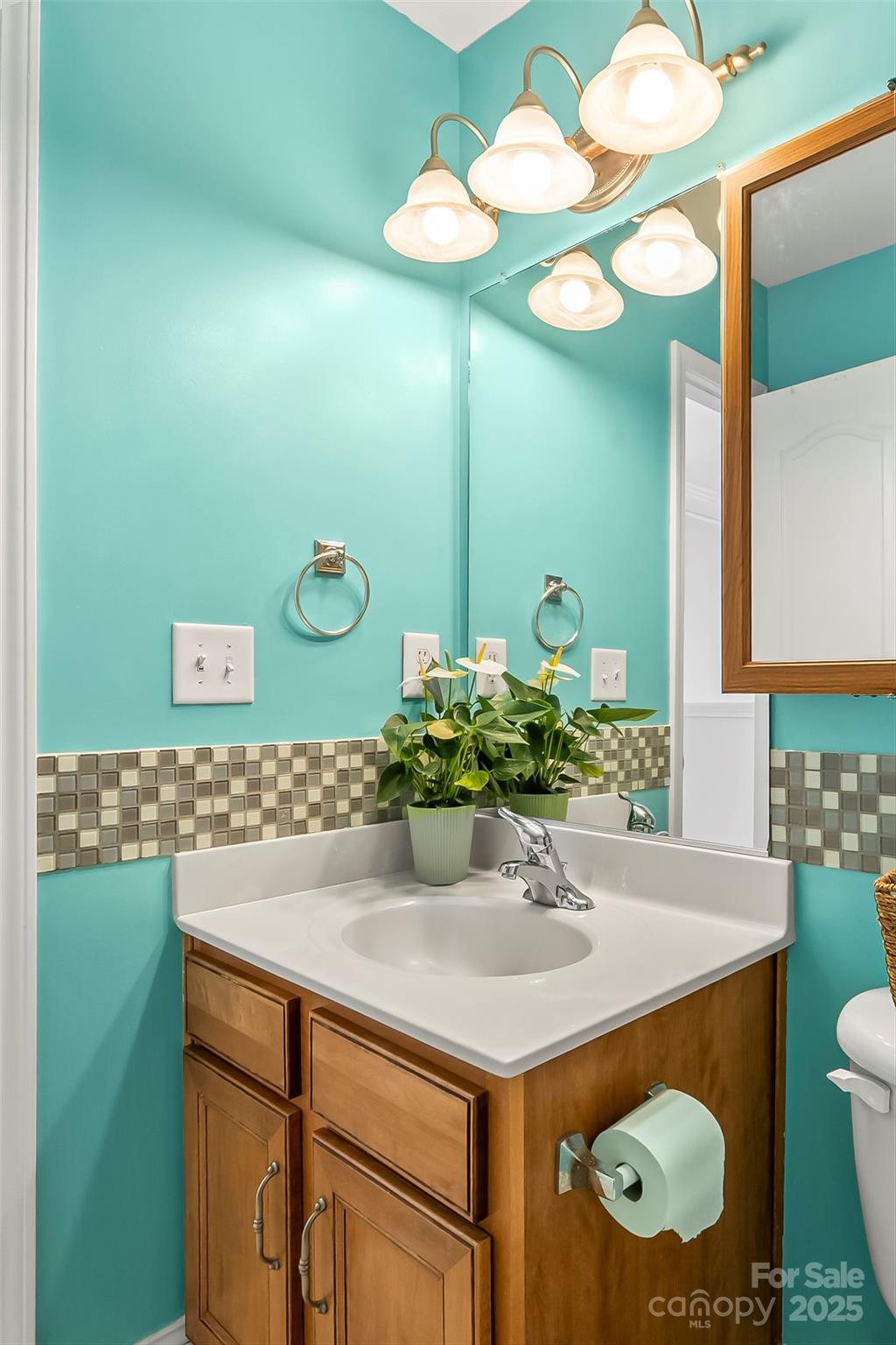 1450 Jc Raulston Court Hickory, NC 28602 - Photo 22 of 35 a bathroom with a sink and a mirror