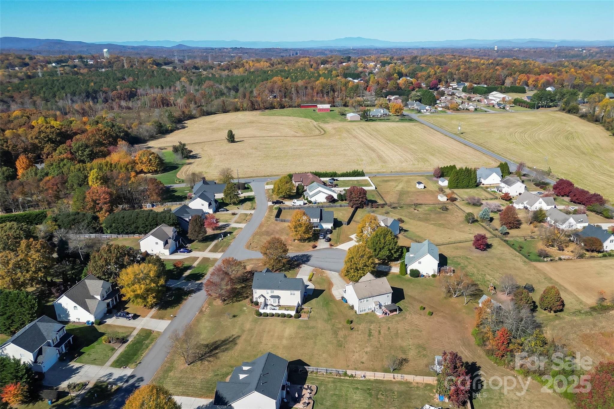 1450 Jc Raulston Court Hickory, NC 28602 - Photo 34 of 35 an aerial view of residential houses with outdoor space