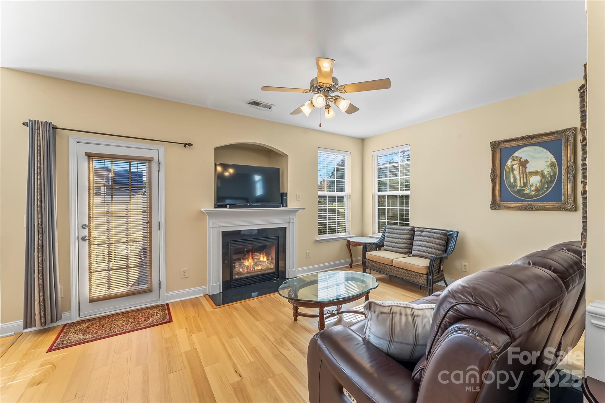 1450 Jc Raulston Court Hickory, NC 28602 - Photo 6 of 35 a living room with furniture and a fireplace