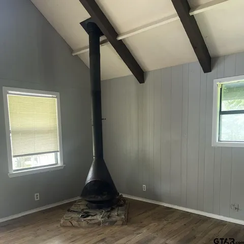 a room with a window