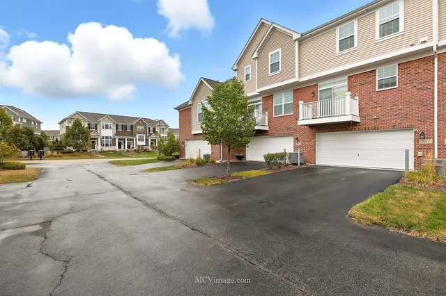 a view of street with houses