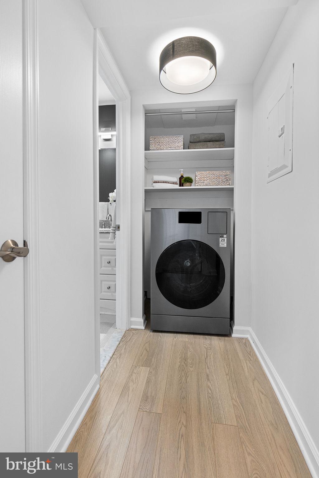 6137 Edsall Road, Unit B Alexandria, VA 22304 - Photo 13 of 28 Convenient In-Unit Combo Washer/Dryer