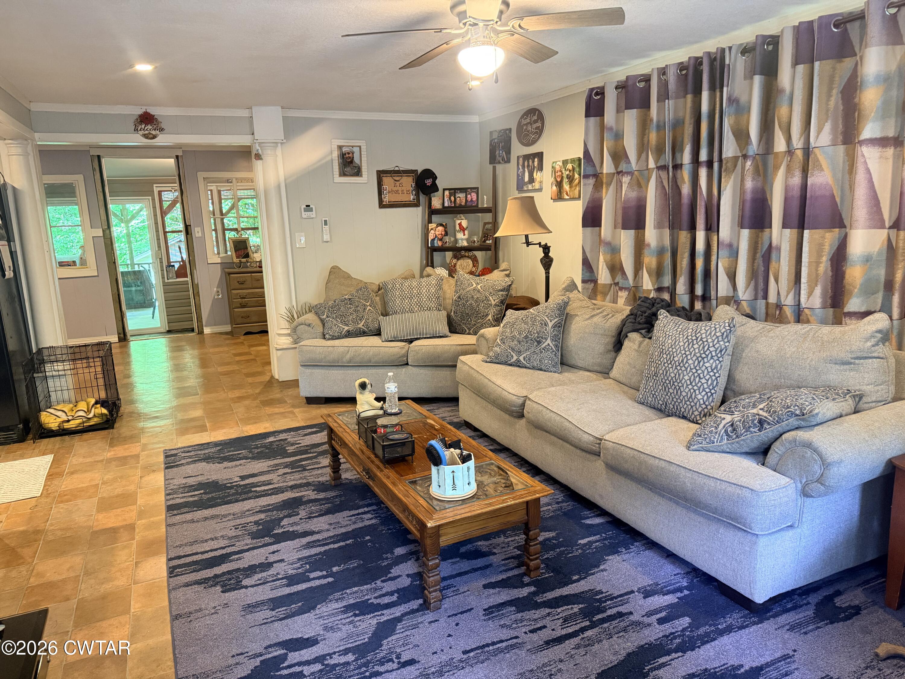 133 Maxine Nelson Road Parsons, TN 38363 - Photo 7 of 19 a living room with furniture and wooden floor