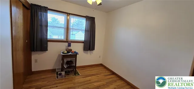 a room with a window