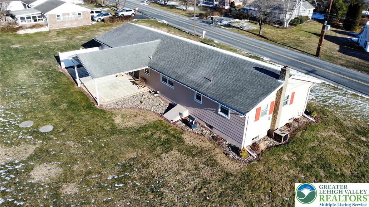 315 Long Lane Road Walnutport, PA 18088 - Photo 36 of 41 an aerial view of a house with a yard