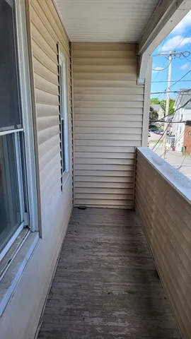 a view of a car park in front of a building