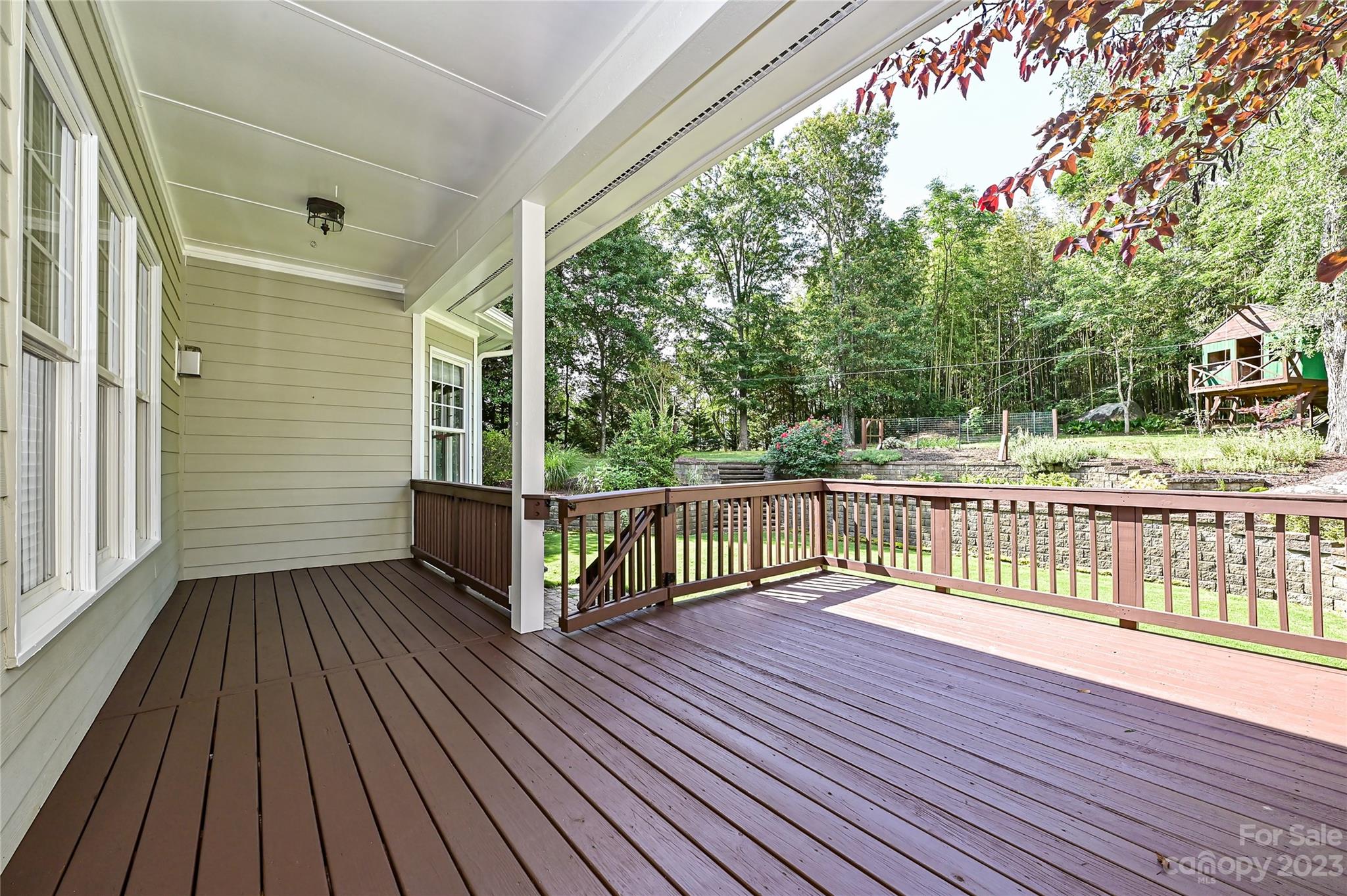 105 Mills Lane Fort Mill, SC 29708 - Photo 29 of 41 a view of a balcony with wooden floor