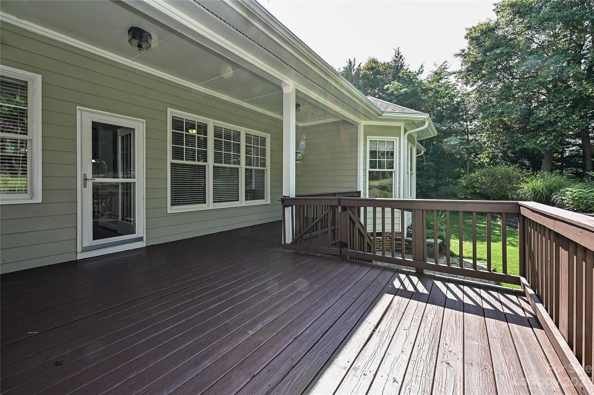 105 Mills Lane Fort Mill, SC 29708 - Photo 30 of 41 a view of a house with wooden deck