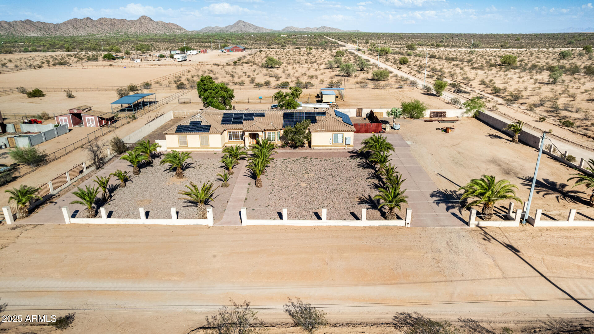 11381 Warrior Road Casa Grande, AZ 85193 - Photo 52 of 73 an aerial view of residential building and lake view