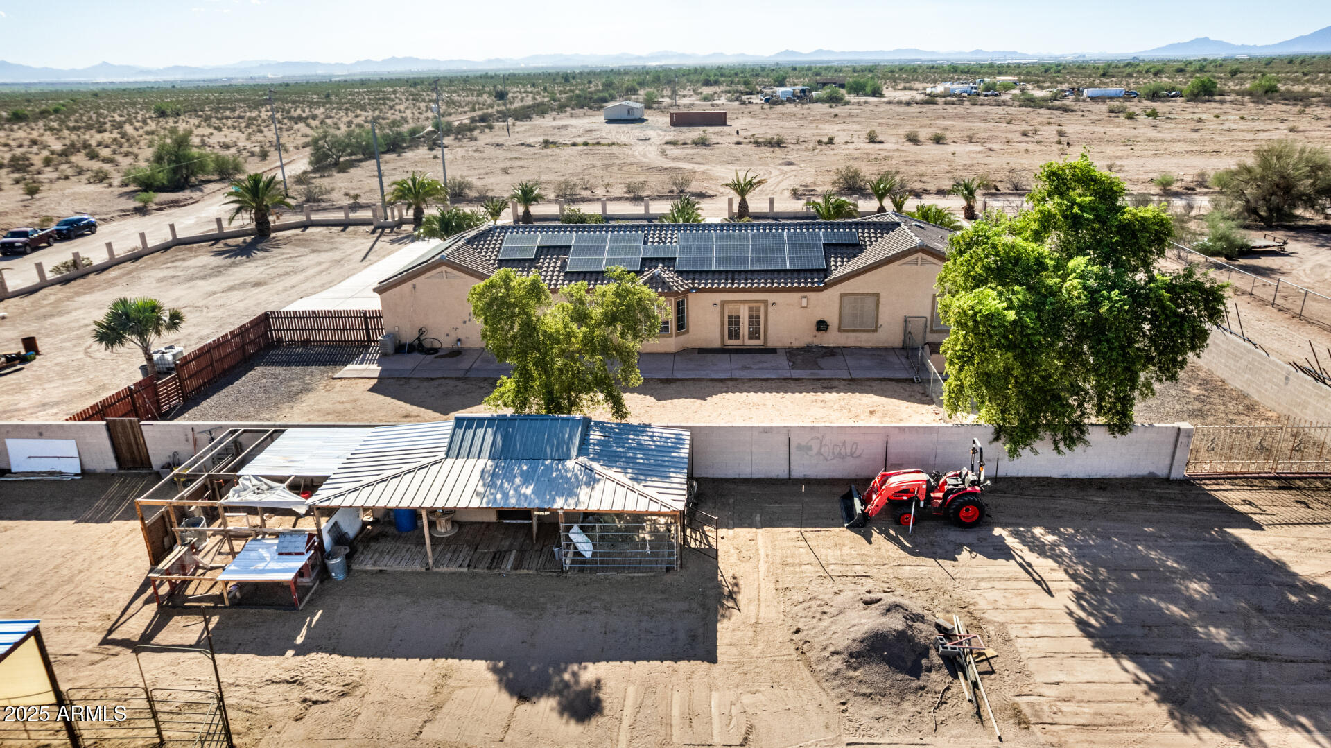11381 Warrior Road Casa Grande, AZ 85193 - Photo 60 of 73 a view of a terrace with furniture and a lake view