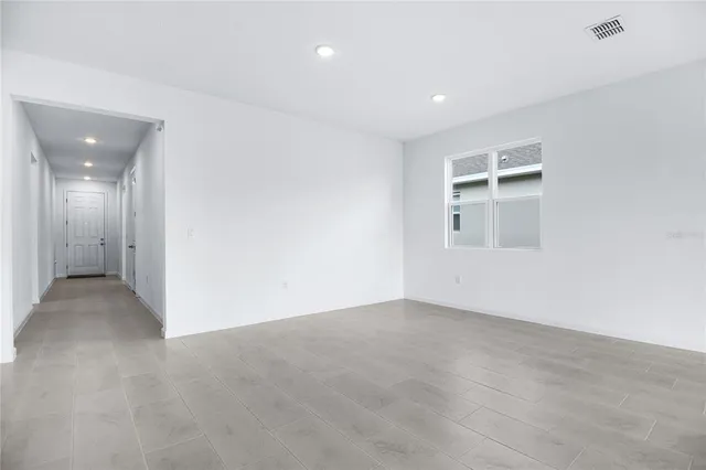 a view of empty room