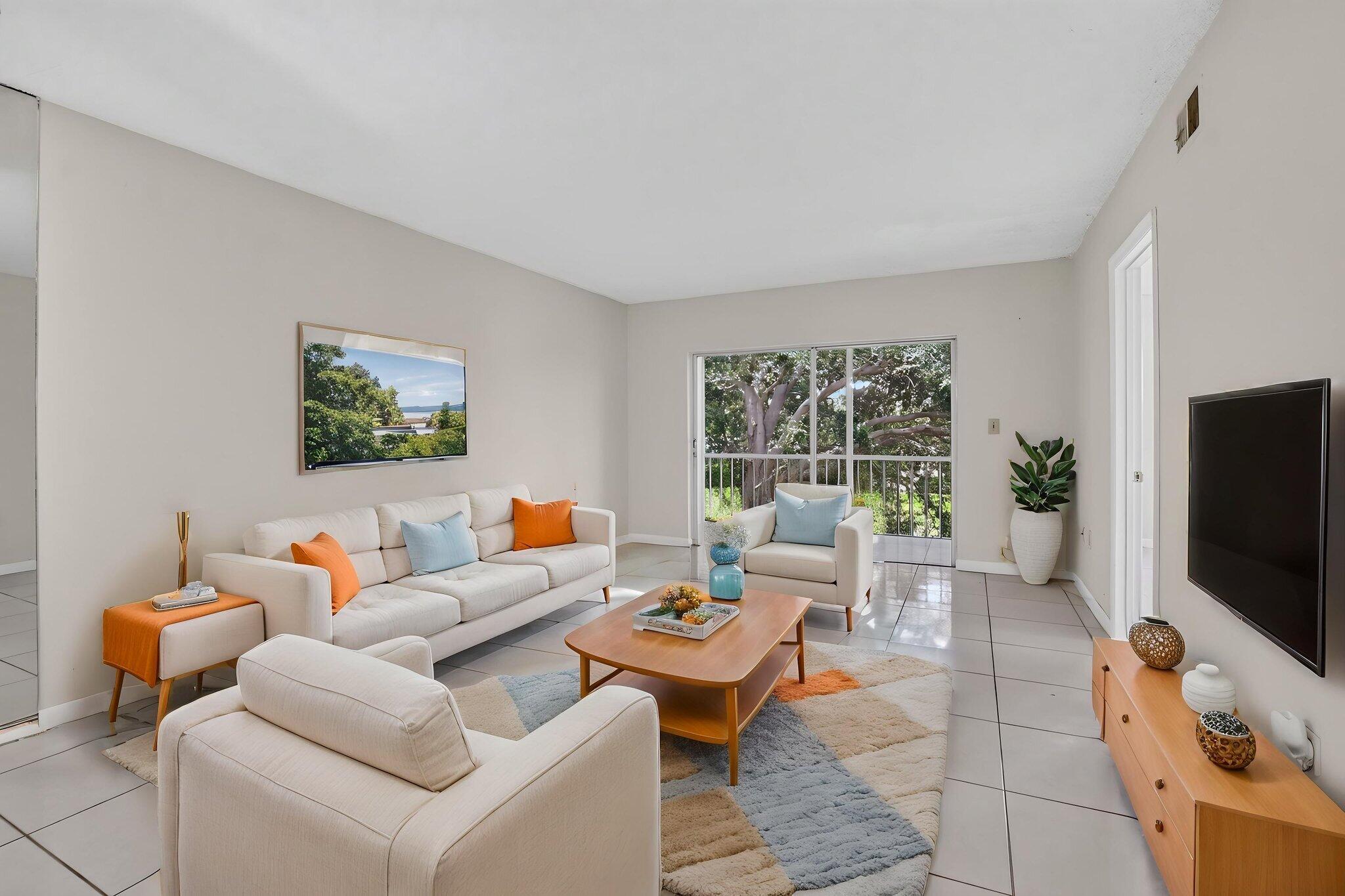 9826 Marina Boulevard, Unit 1029 Boca Raton, FL 33428 - Photo 17 of 34 Living Area Staged