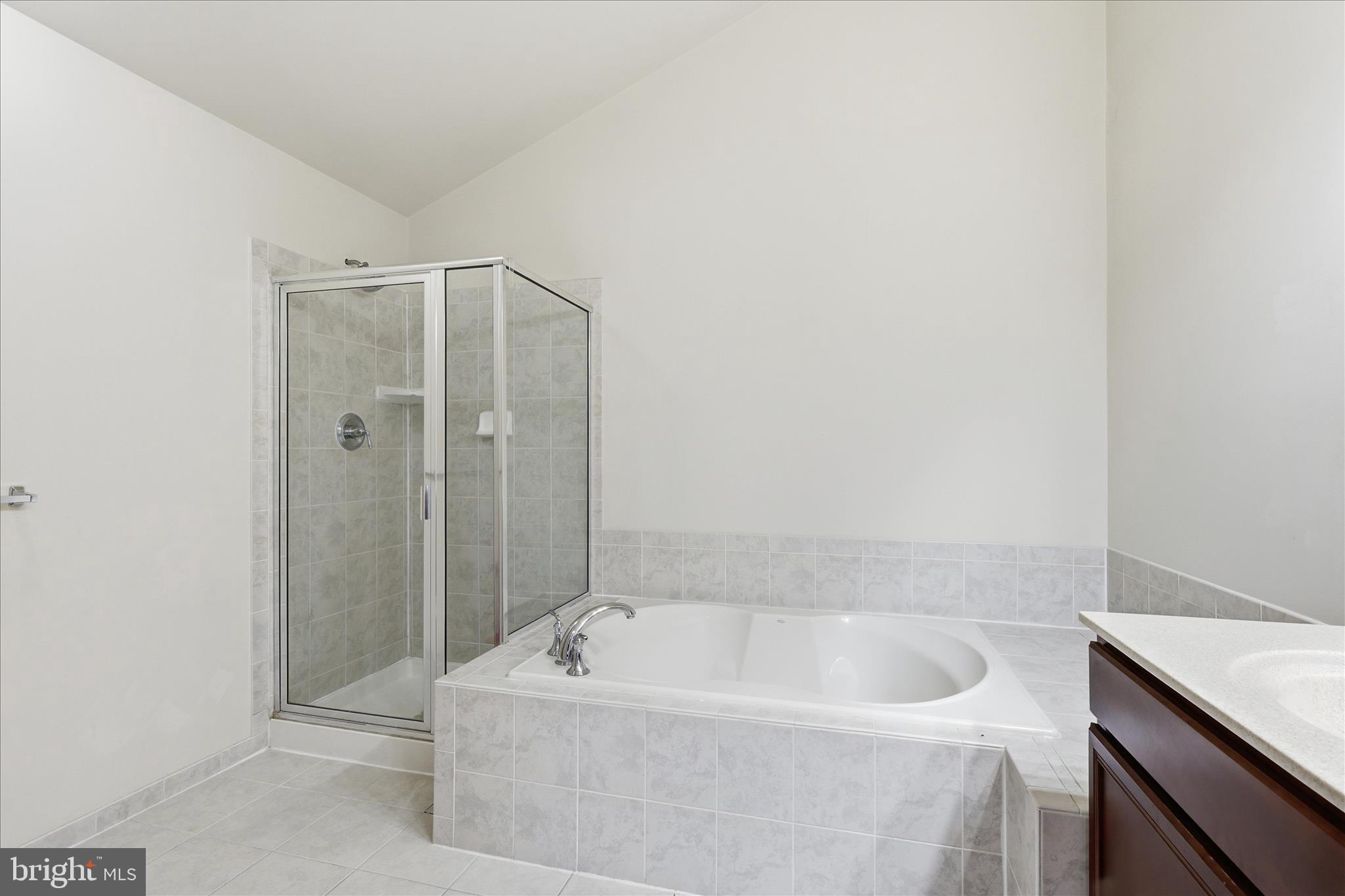 22908 North Brown Square Ashburn, VA 20148 - Photo 35 of 57 a bathroom with a tub a sink and a shower