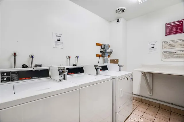 a room with storage and utility