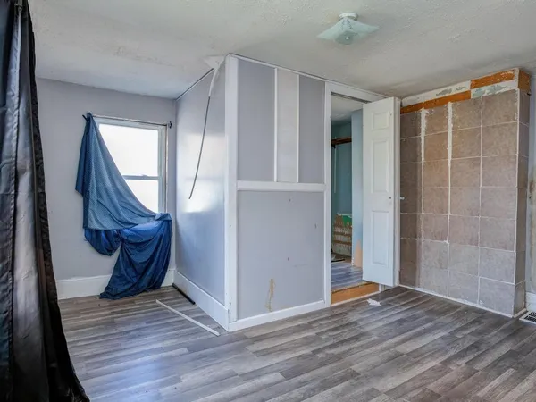 a view of storage and utility room