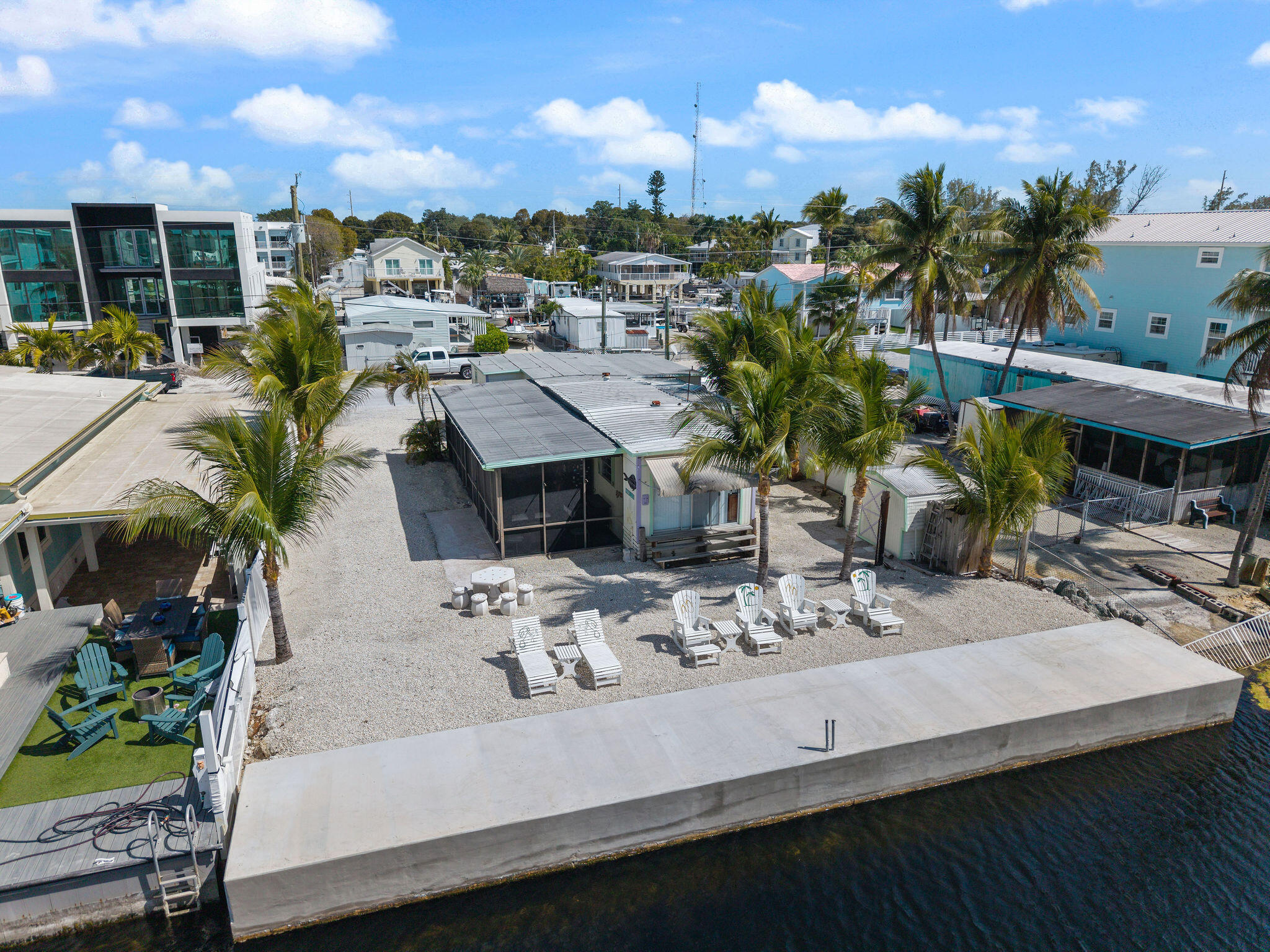 246 Lower Matecumbe Road Key Largo, FL 33037 - Photo 48 of 51 AERIAL BACK 2