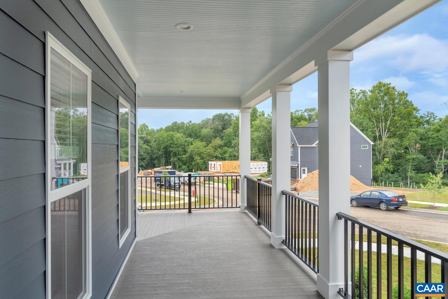 151 Agatha Ridge Lane Crozet, VA 22932 - Photo 13 of 52 a view of a street from a balcony