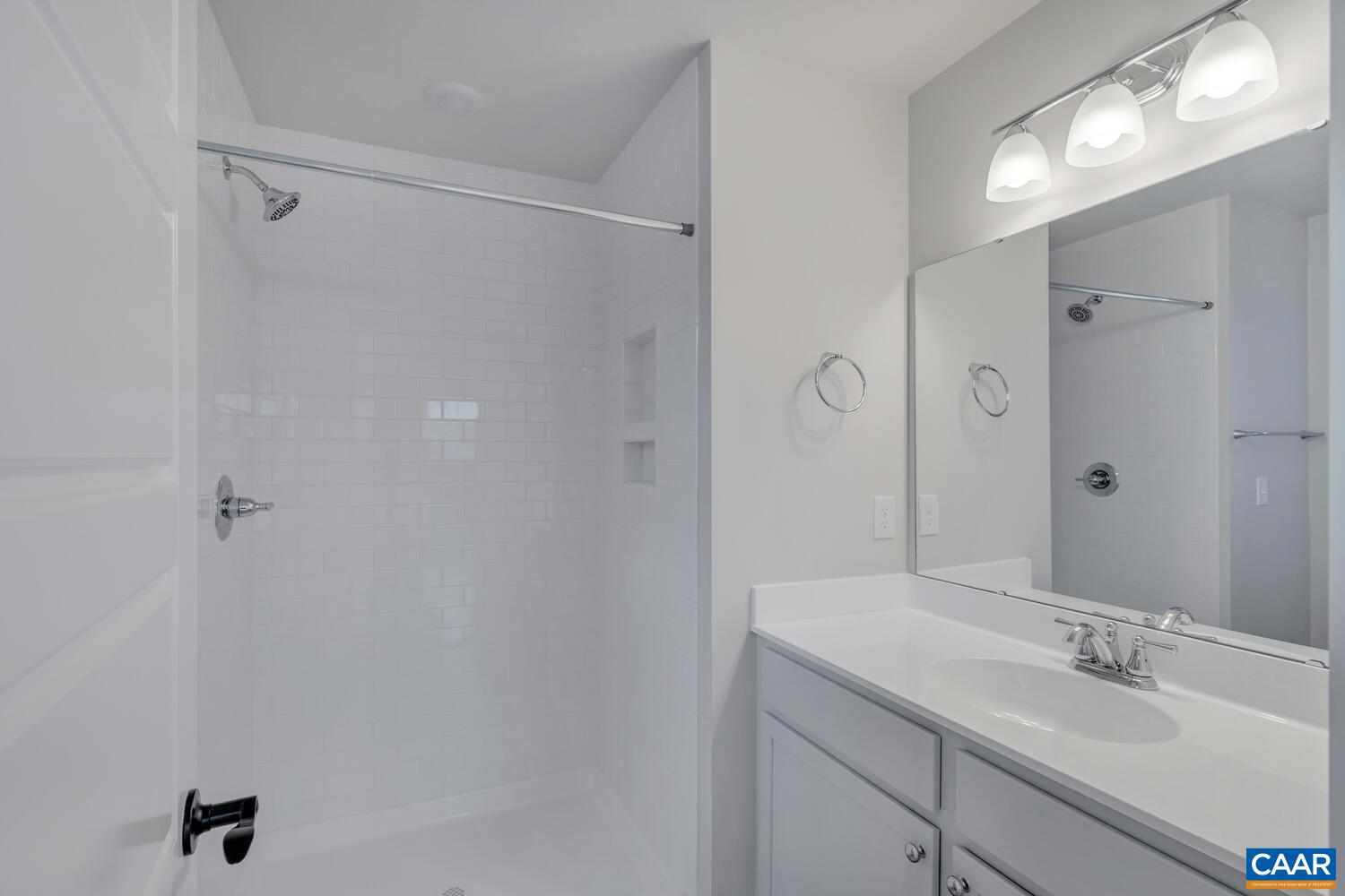 151 Agatha Ridge Lane Crozet, VA 22932 - Photo 35 of 52 a bathroom with a granite countertop sink toilet and shower