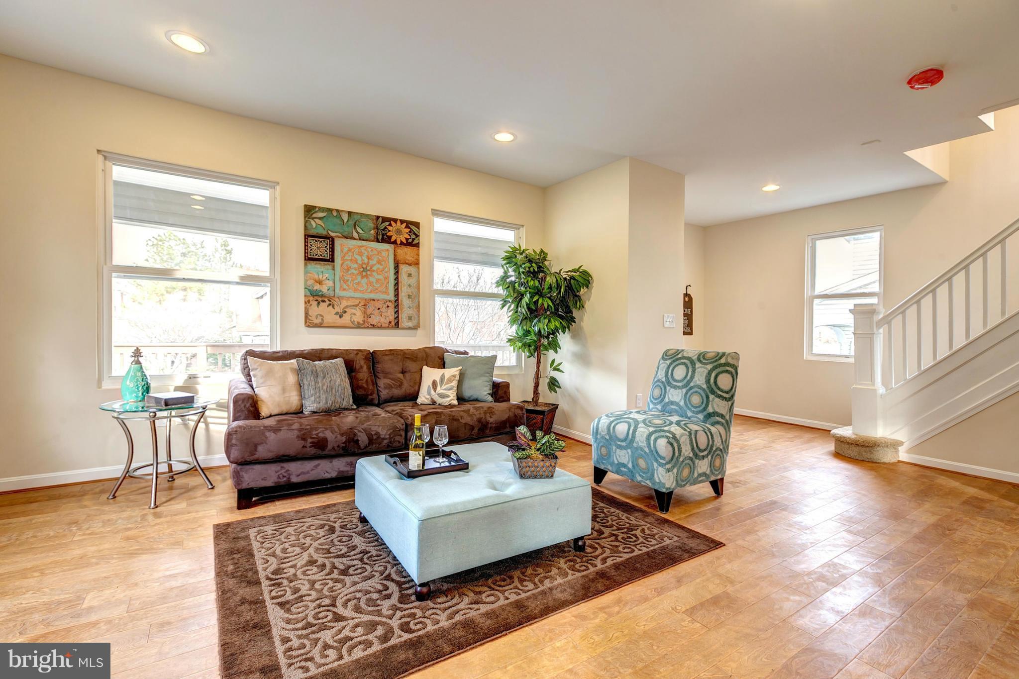 4501 Raspe Avenue Baltimore, MD 21206 - Photo 5 of 30 Living Room With Recessed Lights