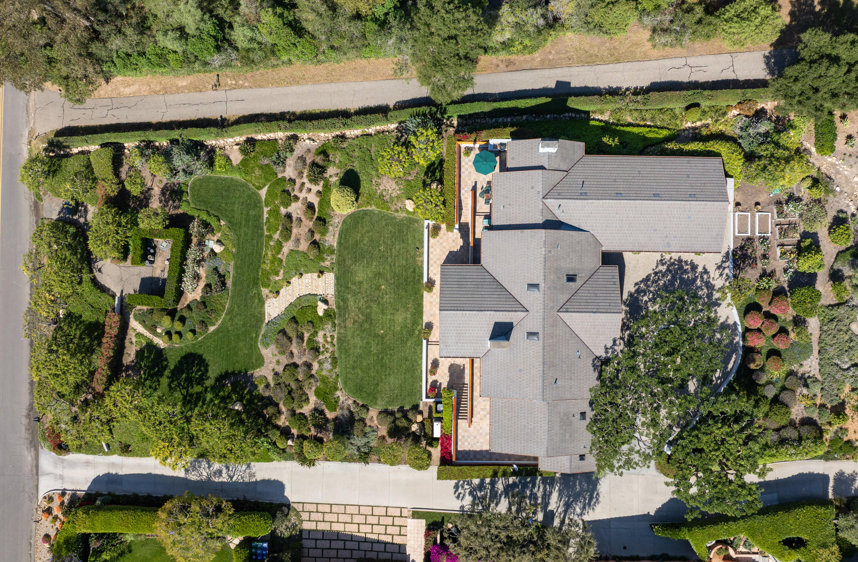 430 Santa Rosa Lane Montecito, CA 93108 - Photo 35 of 35 Aerial