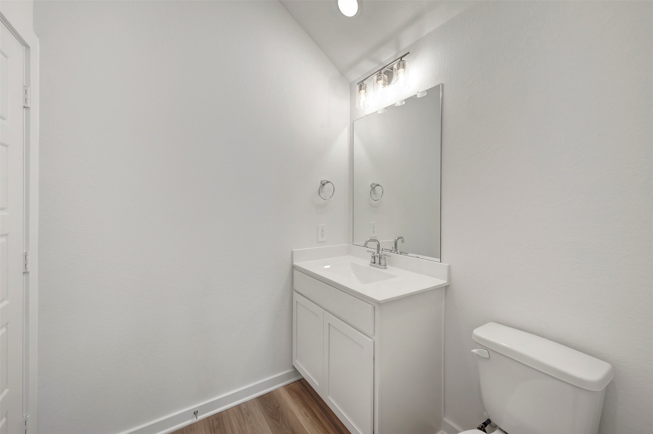 543 Flower Reed Court Magnolia, TX 77354 - Photo 39 of 46 a bathroom with a sink a toilet and mirror