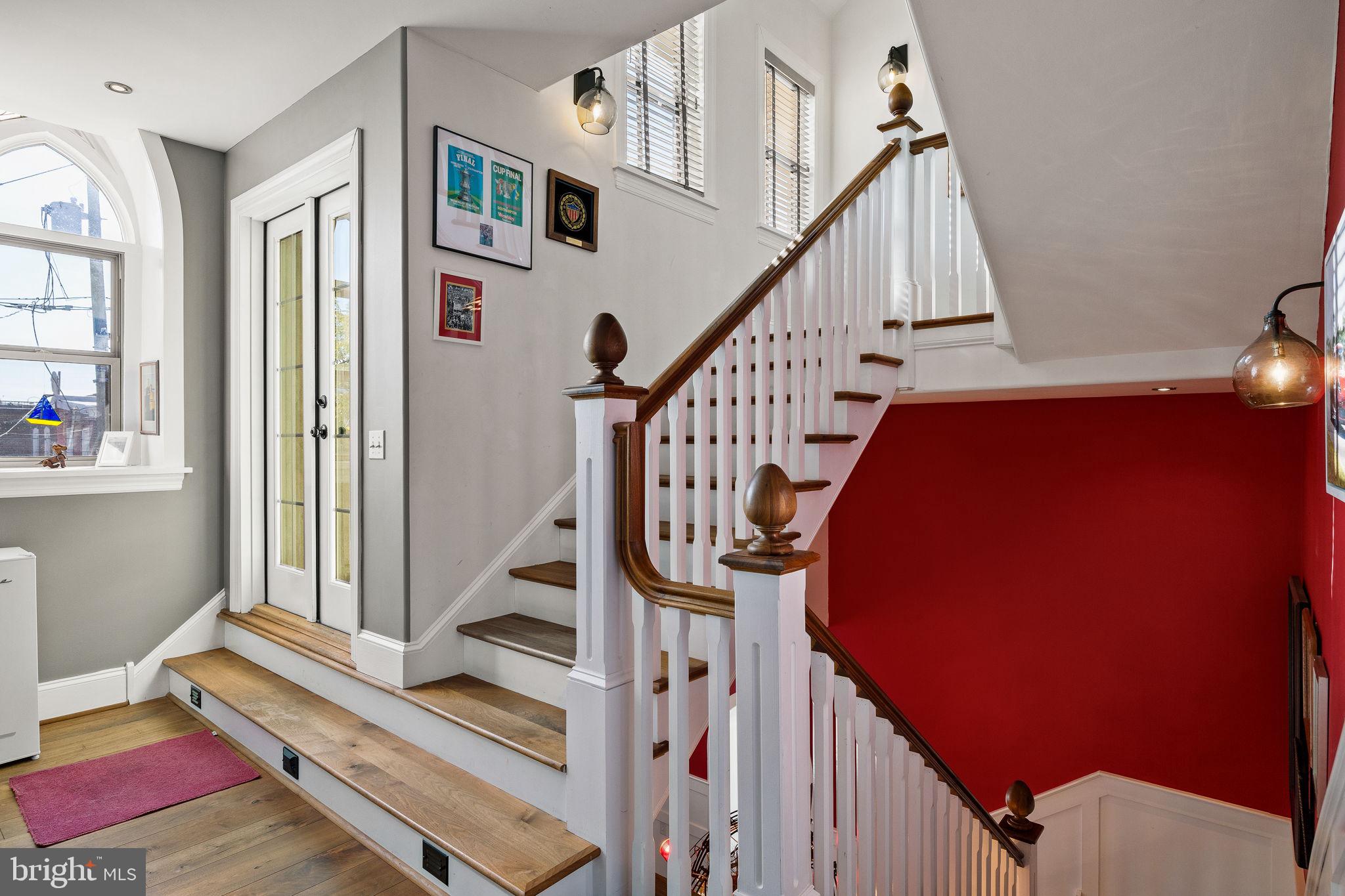 308 Monastery Avenue Philadelphia, PA 19128 - Photo 29 of 70 a view of entryway and hall with wooden floor