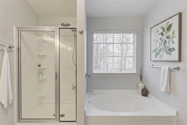 a view of small space with racks on the wall