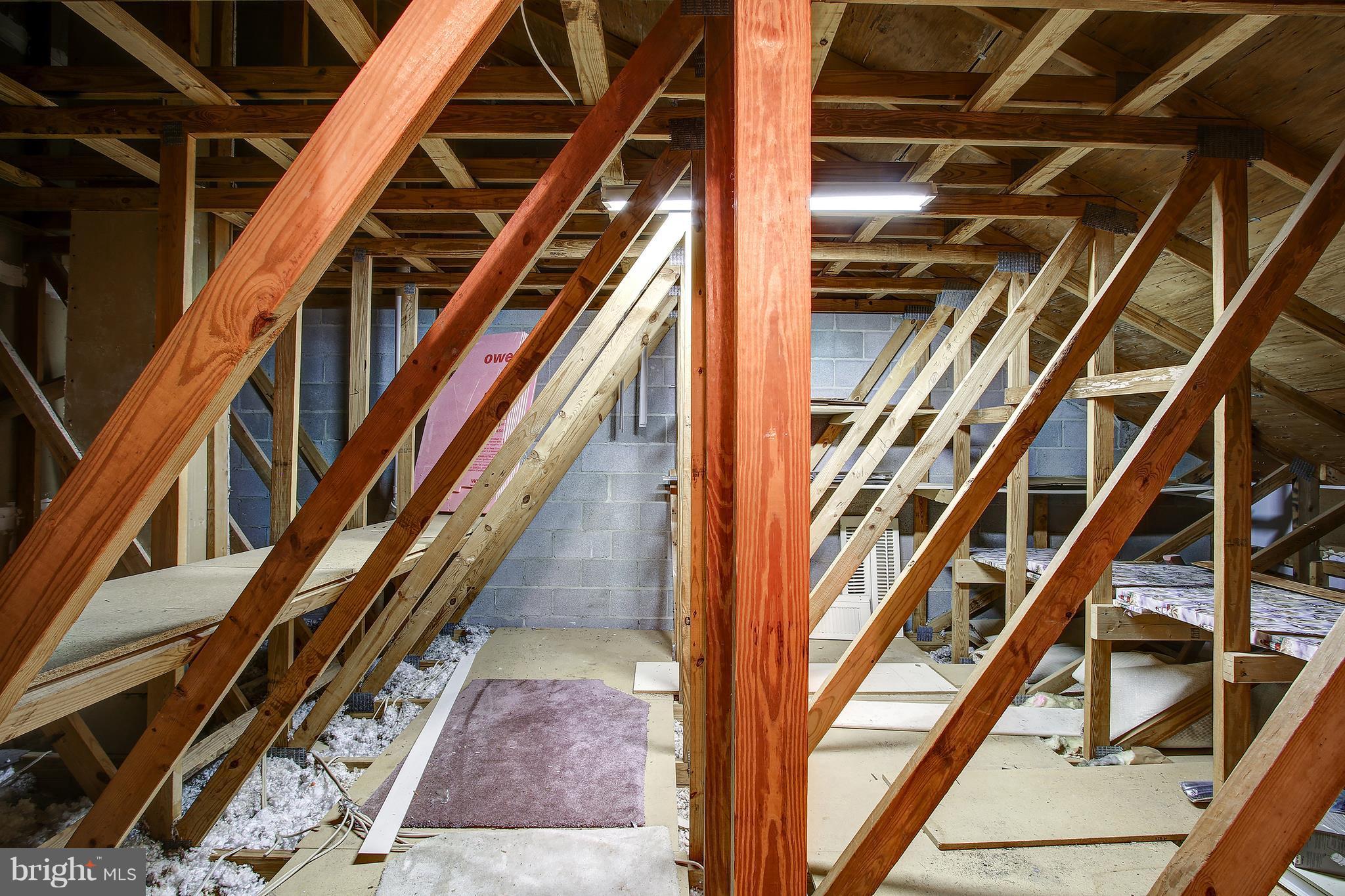 10188 Oakton Terrace Road, Unit 10188 Oakton, VA 22124 - Photo 28 of 30 Attic Storage Space through Walk-In Closet