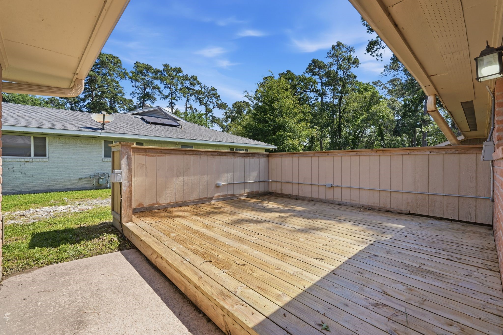 25611 Timberlane Drive Spring, TX 77386 - Photo 30 of 38 a view of a backyard