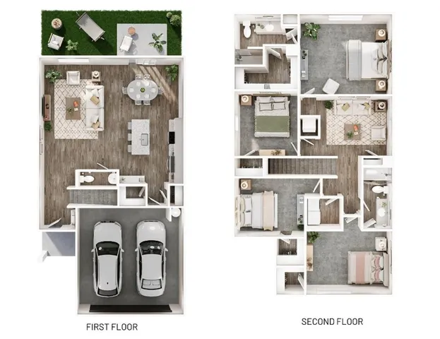 a utility room with lots of appliances