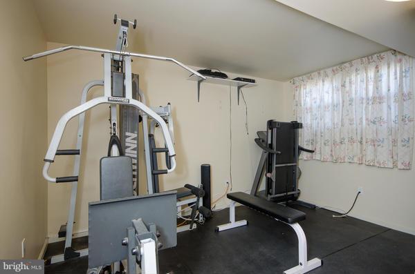 8011 Langbrook Road Springfield, VA 22152 - Photo 28 of 30 a view of a room with gym equipment