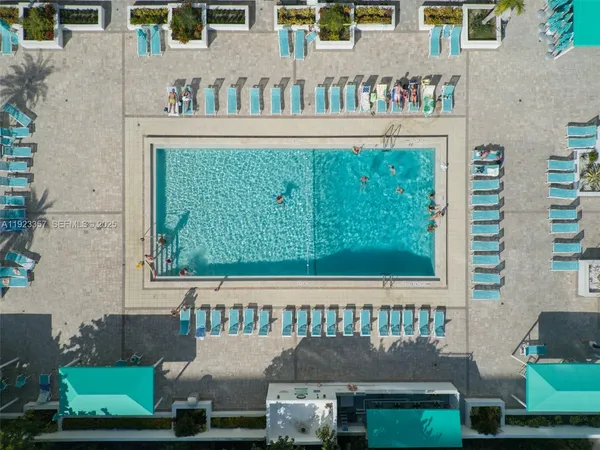 a building view with outdoor space