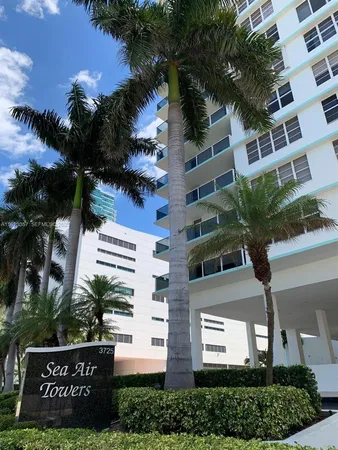 a view of a city with tall buildings