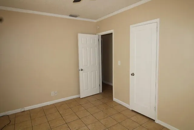 a view of a yard with an outdoor space