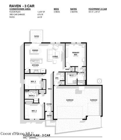 $509,900 | 4652 East Culpeo Avenue, Post Falls, ID 83854