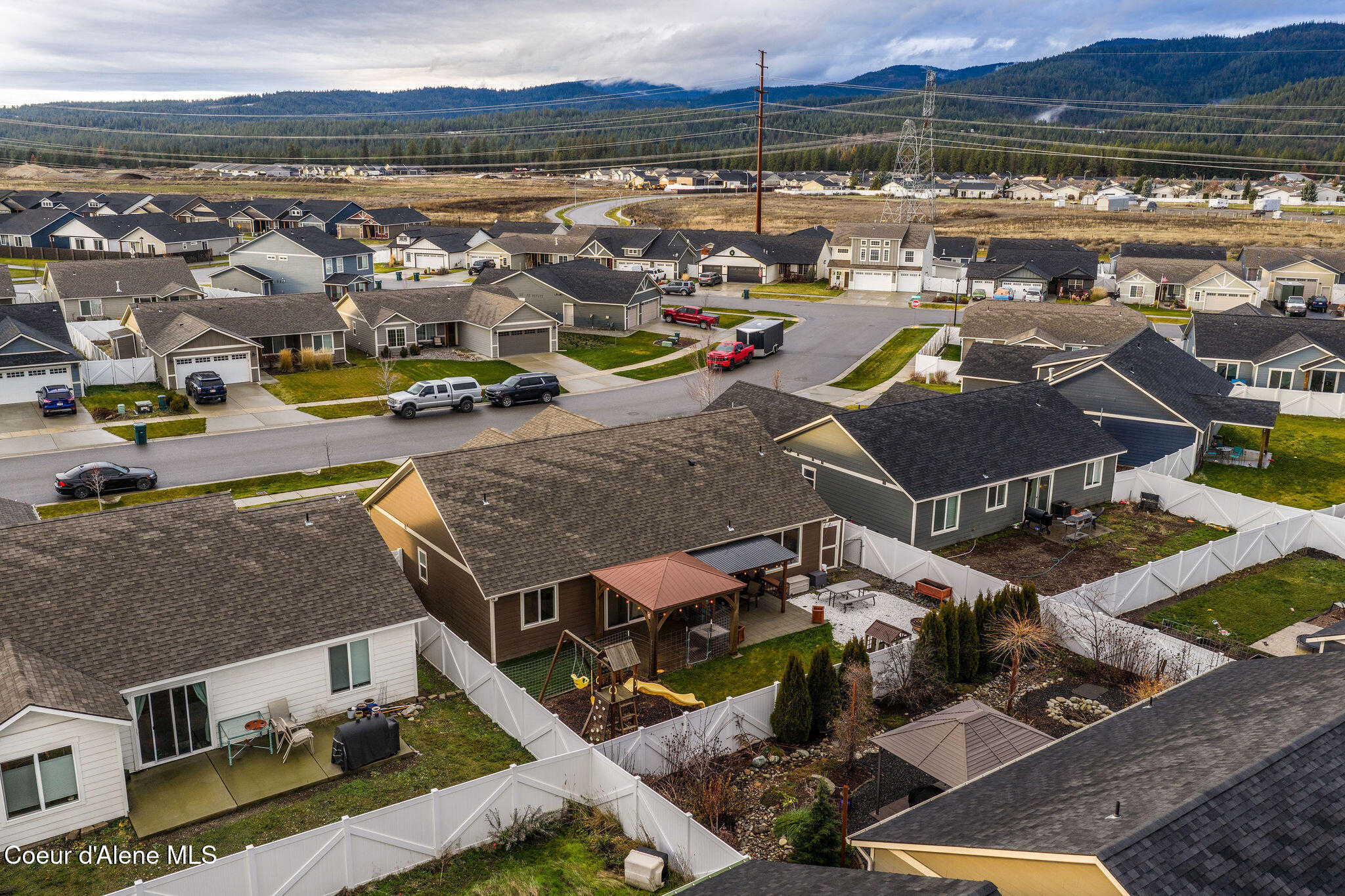 12926 North Bushel Street Rathdrum, ID 83858 - Photo 30 of 34 Back of home