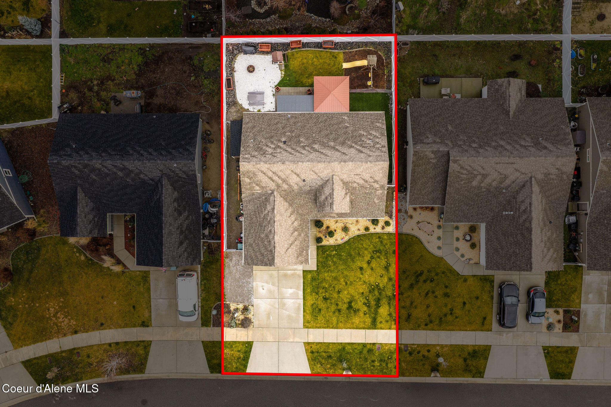 12926 North Bushel Street Rathdrum, ID 83858 - Photo 5 of 34 Approximate lot lines