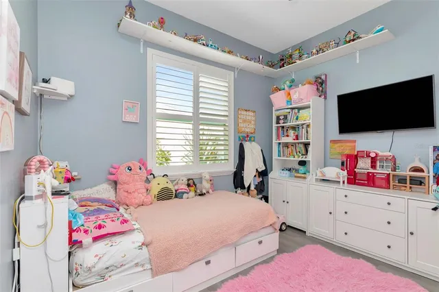 a front view of a house with patio